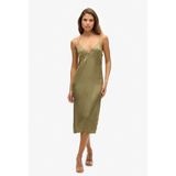 Superdry - Satin Cami - Midi-jurk - Mouwloos