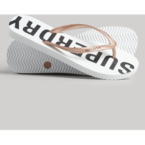 Superdry - Code Core - Badslippers - Zwart - Rubber