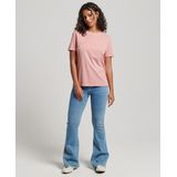 Superdry - Cooper Classic T-shirt - Wit - Katoen/Polyester - Relaxte Pasvorm