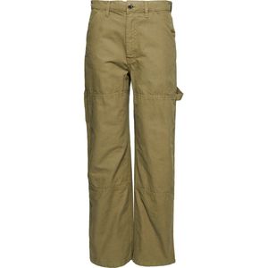 Superdry - W7010910A - Timmermansbroek - Beige - Biologisch Katoen - Casual