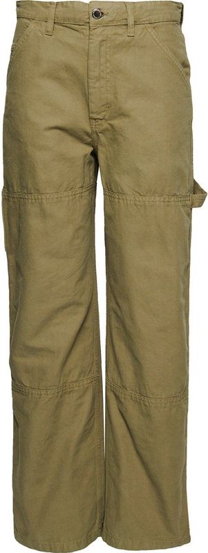 Superdry - W7010910A - Timmermansbroek - Beige - Biologisch Katoen - Casual