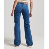 Superdry Vintage Low Rise Slim Flare Spijkerbroek Blauw Vrouw