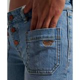 Superdry Vintage Low Rise Slim Flare Spijkerbroek Blauw Vrouw