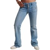 Superdry Vintage Low Rise Slim Flare Spijkerbroek Blauw Vrouw