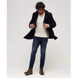 Superdry - Merchant Store - Wollen Vest - Marineblauw - Casual