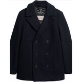 Superdry - Merchant Store - Wollen Vest - Marineblauw - Casual