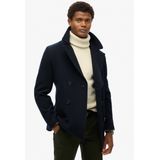 Superdry - Merchant Store - Wollen Vest - Marineblauw - Casual