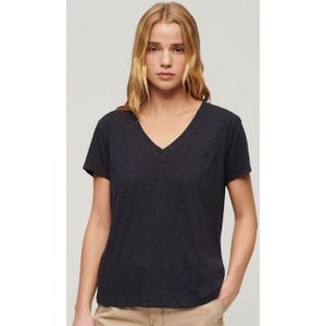 Superdry - Studios Slub T-shirt - Blauw - Katoen