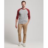 Superdry Officers Slim Chino Trousers Chino Broek Beige Man