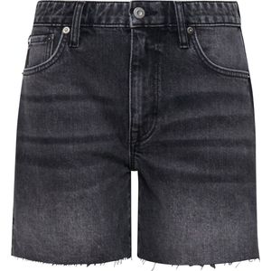 Superdry Vintage Mid Rise Cut Off Short Dames Broek - Zwart - Maat 32