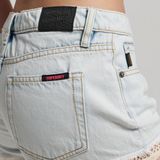 Superdry - Vintage Denim - Korte Broek - Blauw - 100% Biologisch Katoen