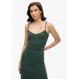 Superdry - W8011419A - Gebreide Jurk - Groen - Mouwloos - Casual