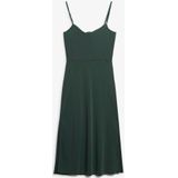 Superdry - W8011419A - Gebreide Jurk - Groen - Mouwloos - Casual