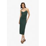 Superdry - W8011419A - Gebreide Jurk - Groen - Mouwloos - Casual