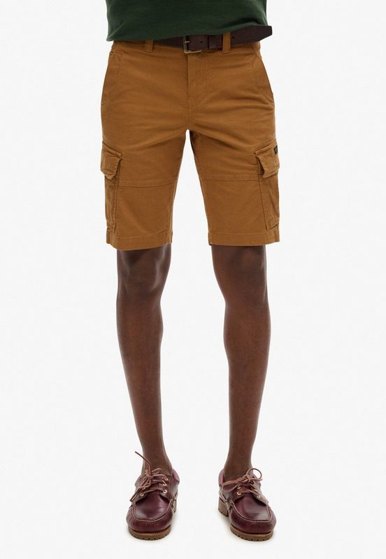 Superdry - Cargo Shorts - Casual Fit - Groen - 100% Biologisch Katoen