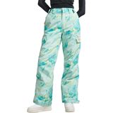 Superdryvoor vrouwen. WS110156A Skibroek Ultimate Rescue blauw (XXS), Casual, Sportief, Sneeuw, Gerecycled polyester, Duurzaam