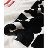 Superdry - 70's Retro Rock Logo - T-shirt - Wit - Korte Mouwen