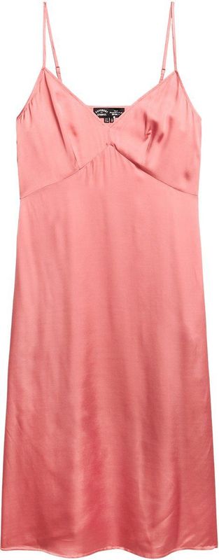 Superdry - Satin Cami - Midi-jurk - Mouwloos