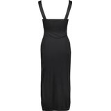 Superdry - Jersey Midi Jurk - Midi-lengte - Vierkante Hals - 32% Polyester 68% Tencel