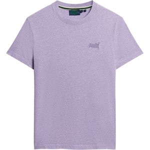 Superdry Vintage Logo Geborduurd T-shirt Korte Mouwen Paars