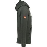 Superdry Hoodie Vintage Workwear met Logo Dark Olive Marl