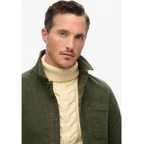 Superdry - M4010681A - Moleskin Overhemd - Groen - Lange Mouwen