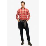 Superdry - Geruit Overhemd - Geborsteld Katoen - Lange Mouwen - Klassieke Snit