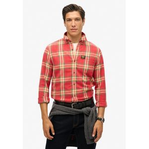 Superdry - Geruit Overhemd - Geborsteld Katoen - Lange Mouwen - Klassieke Snit