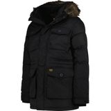Superdry - M5011744A Chinook - Parka - Zwart - Gerecycled Polyester