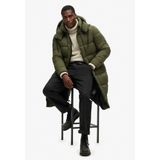 Superdry - Ripstop - Lange Jas - Dons - Zwart