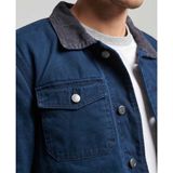 Superdry - Workwear Ranch - Spijkerjas - Blauw - Katoen