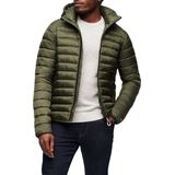 Superdry Hooded Fuji Sport Padded Jkt Heren Jas - Black