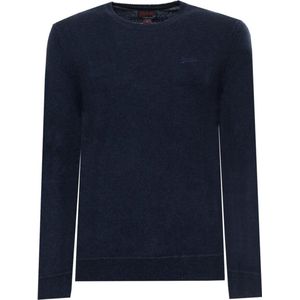 Superdry - M6110564A - Trui - Groen - Ronde Hals - Casual