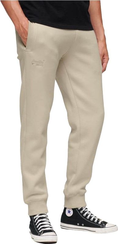 SUPERDRY - Essential Logo - Sportbroek - Zwart - Katoen