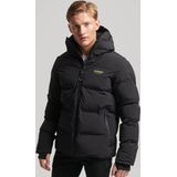 Gerade geschnittene Daunenjacke mit Kapuze Superdry