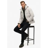 Jack - Gewatteerd - Zwart - Polyester - Sportieve Stijl