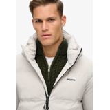 Jack - Gewatteerd - Zwart - Polyester - Sportieve Stijl