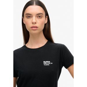 Superdry Sport Luxe Graphic Fitted T-shirt Met Korte Mouwen