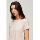 Superdry - 90s Logo T-shirt - Zwart - 100% Biologisch Katoen