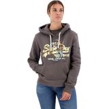 Superdry Japanese Vintge Logo Graphic Hoodie Grijs Vrouw