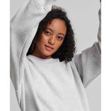 Superdry Essential Logo Unbrushed Sweatshirt Grijs Vrouw