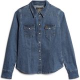 Superdry - Denim Western Overhemd - Lange Mouwen