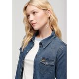 Superdry - Denim Western Overhemd - Lange Mouwen