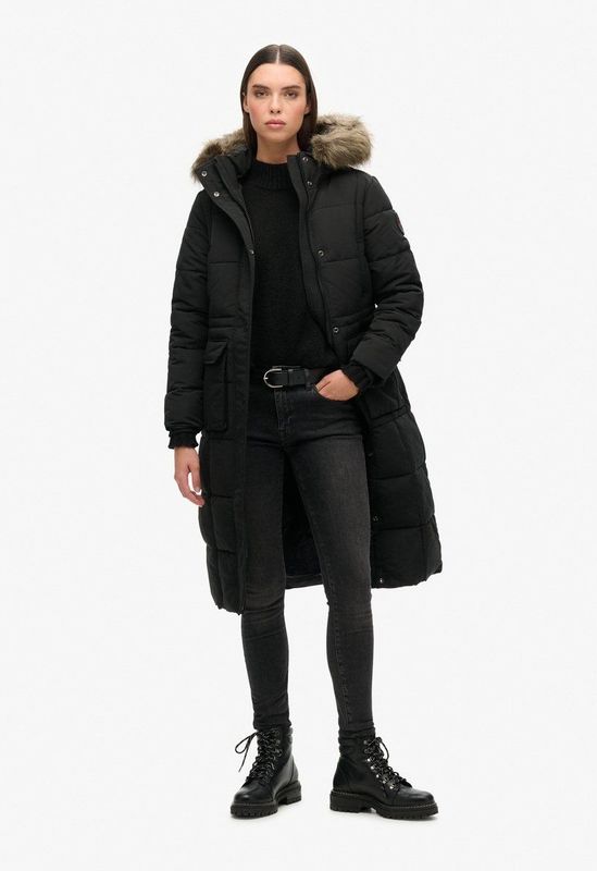 Everest - Pufferjas - Zwart - Polyester - Slimfit