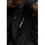 Superdry - W5011576A Everest - Gewatteerd Bomberjack - Zwart - Casual - Polyester