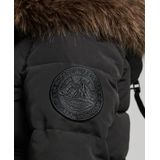 Superdry - W5011576A Everest - Gewatteerd Bomberjack - Zwart - Casual - Polyester