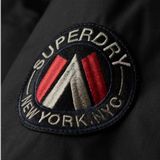 Superdry City Gewatteerde Jas Zwart Vrouw