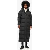 Superdry - Gewatteerde Jas - Zwart - Polyester - Casual Stijl