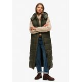 Superdry - W5011644A - Gilet - Groen - Gerecycled Polyester