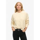 Superdry - Dikke Kabeltrui - Gebreide Trui - Oversized - Ronde Hals, Lange Mouwen